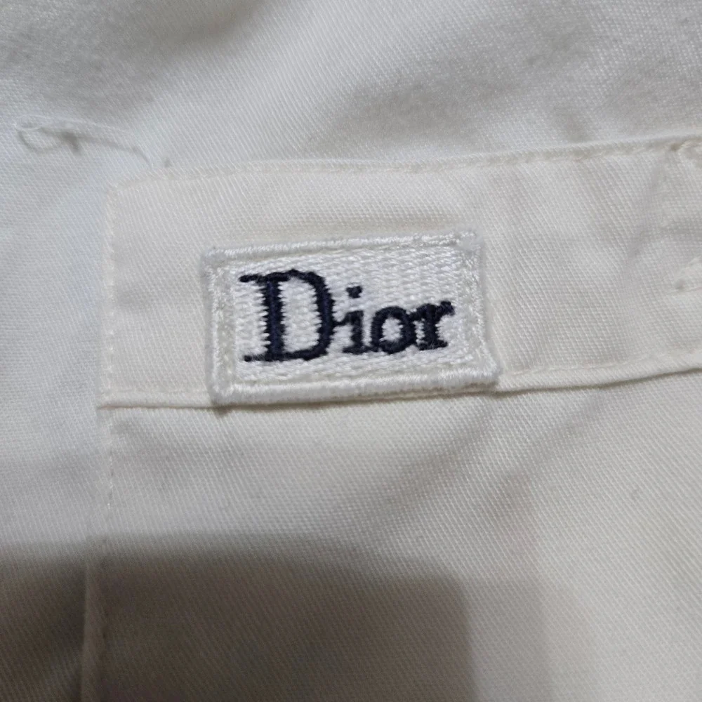 Christian Dior Monsieur Swim Trunks Mens Large Off White Vintage 80,s Shorts